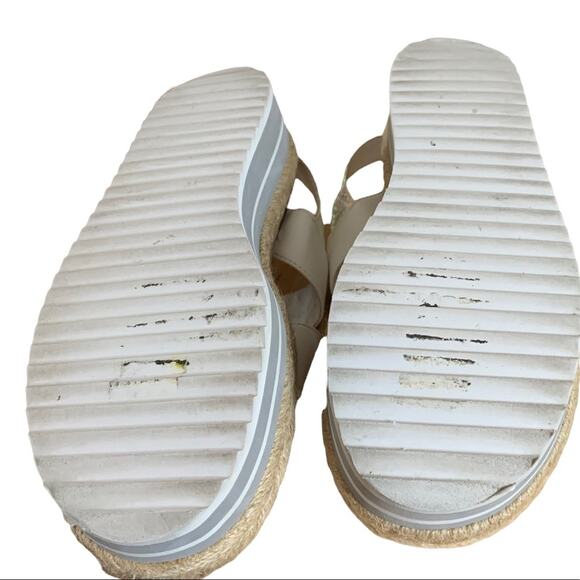 SixtySeven shoes  Echos Iridescent Espadrille Platform Sandals size 38 - Picture 7 of 7